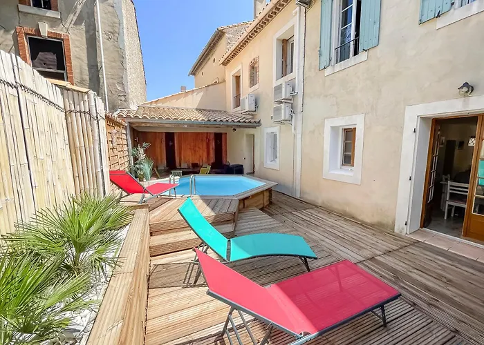 Superbe Villa Avec Piscine, 4 Chambres A Vinassan